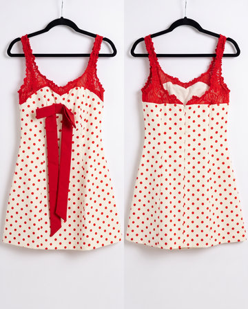 Sweetheart — Polka Dot Mini Dress