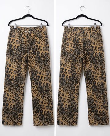Wild Side — Leopard Print Jeans